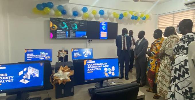 Commissioning of Virtual InfoSec Africa Cybersecurity Training Lab at the department of Telecommunication Engineering, KNUST